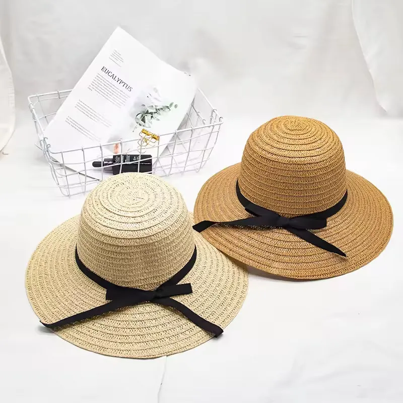 What are some common materials used to make straw hats?