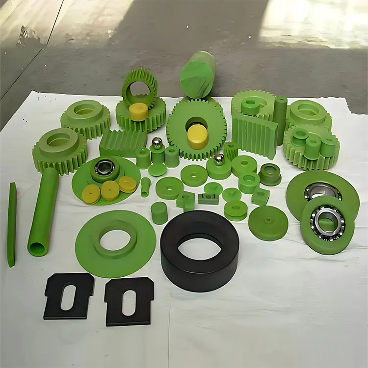 Oil-Containing Green Nylon Parts