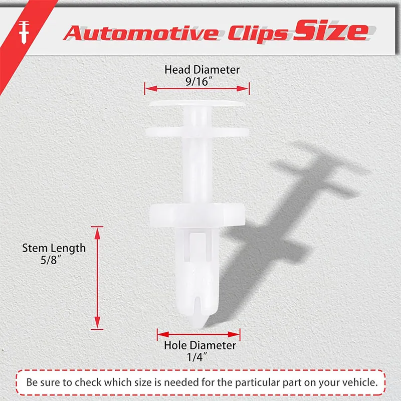 Billedørs indvendige panel holder klips udskiftning til Chevy