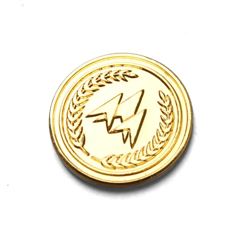 Arrow Wheat Ear Metal Matte Emblem