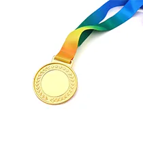 Gold Plated Classic Wheat Spike Medal