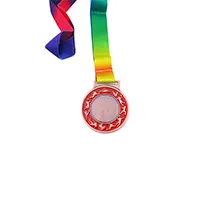 Plated lace sports figurine medal