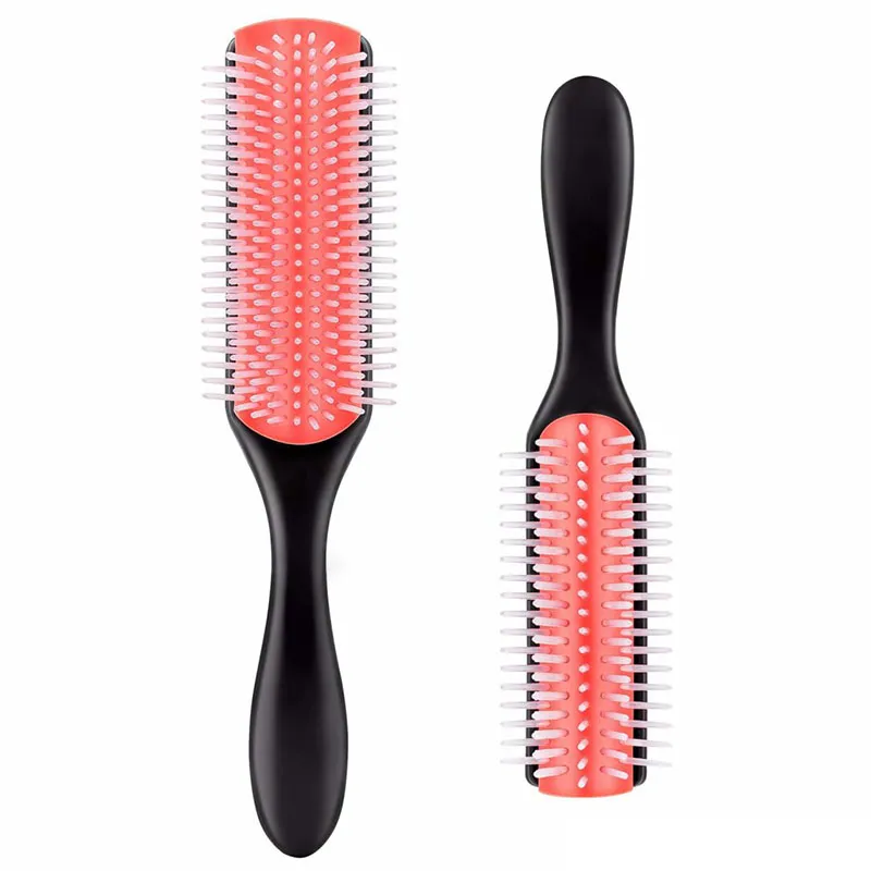 What are the functions and effects of a curly hair brush?