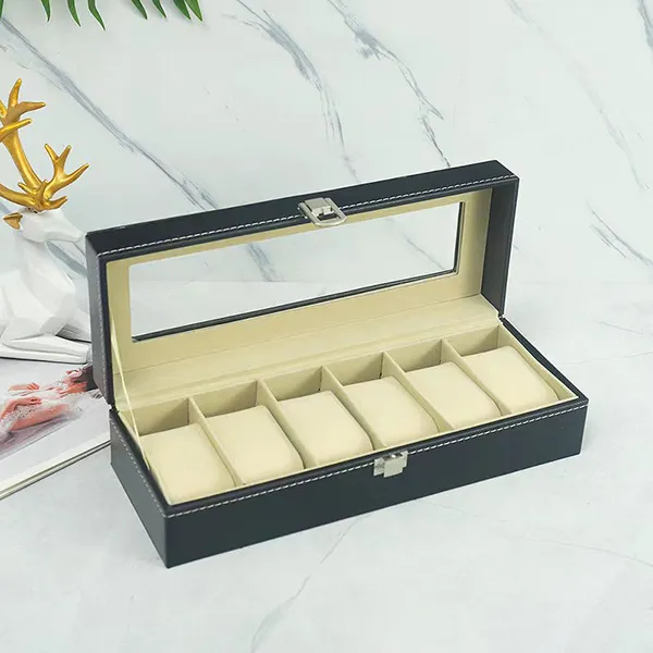 6 Slot Watch Collection Box