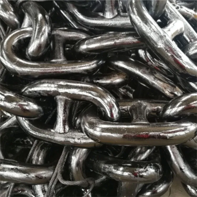 stud link anchor chain