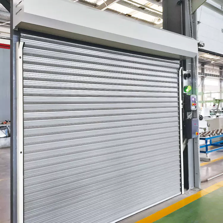 Anti-Theft Windproof Steel Roll Up Door