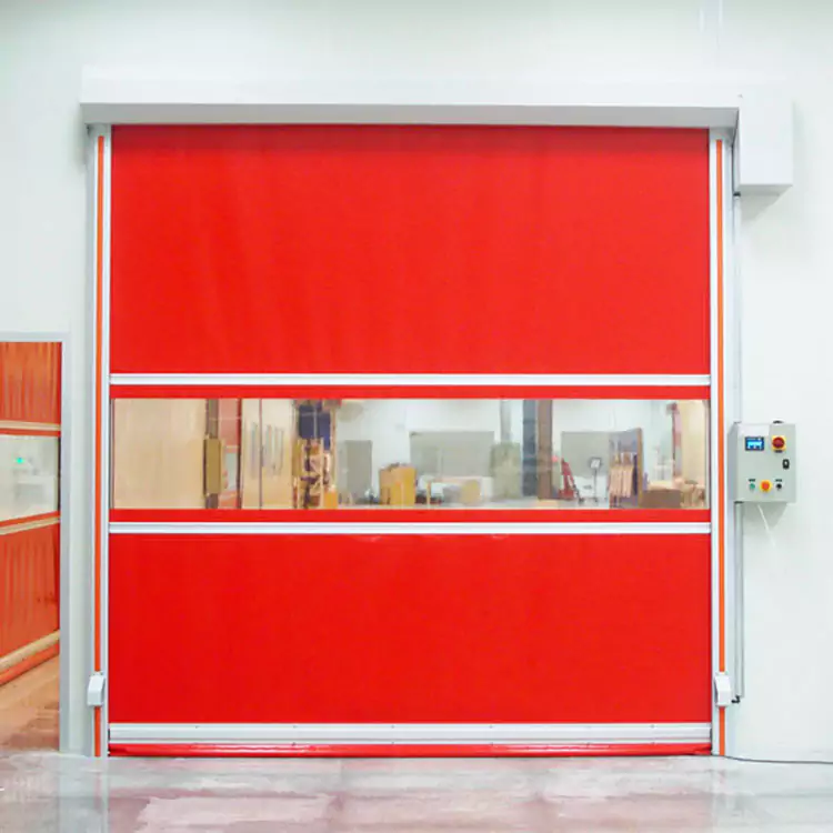 Automatic Induction Pvc Rapid Roller Door