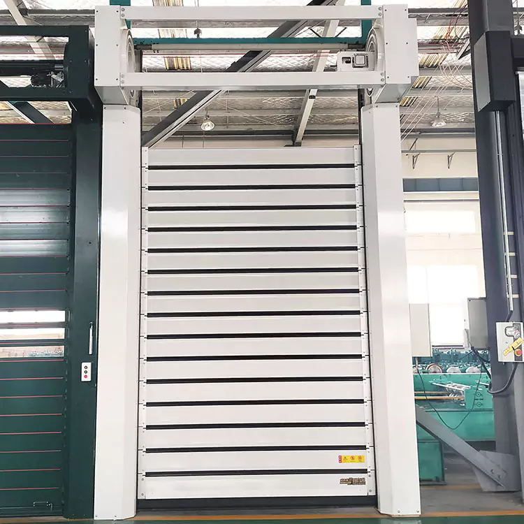 Electric Aluminium Spiral Rapid Door