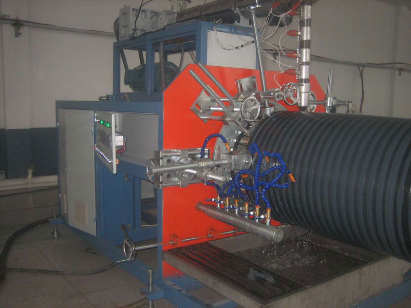 HDPE Hollowness Wall Winding Pipe Production Line