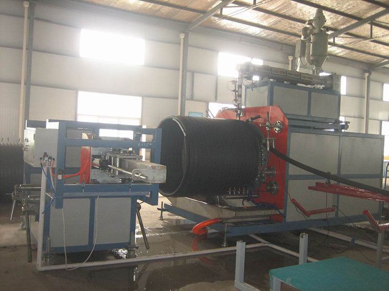 HDPE Hollowness Wall Winding Pipe Production Line