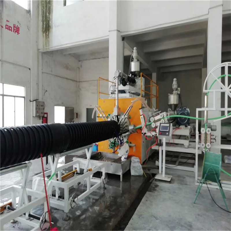 HDPE Large Diameter Continuation Carat Tube Production Line