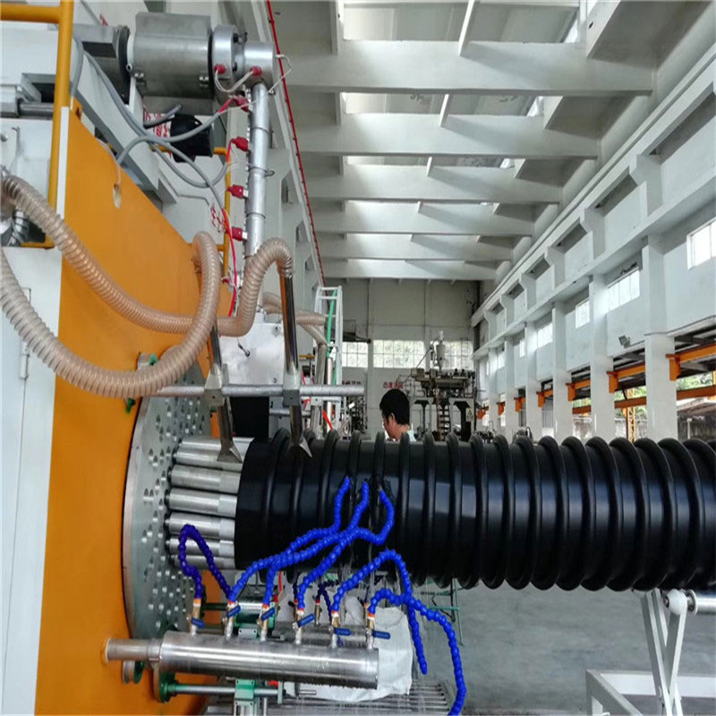 HDPE Large Diameter Continuation Carat Tube Production Line