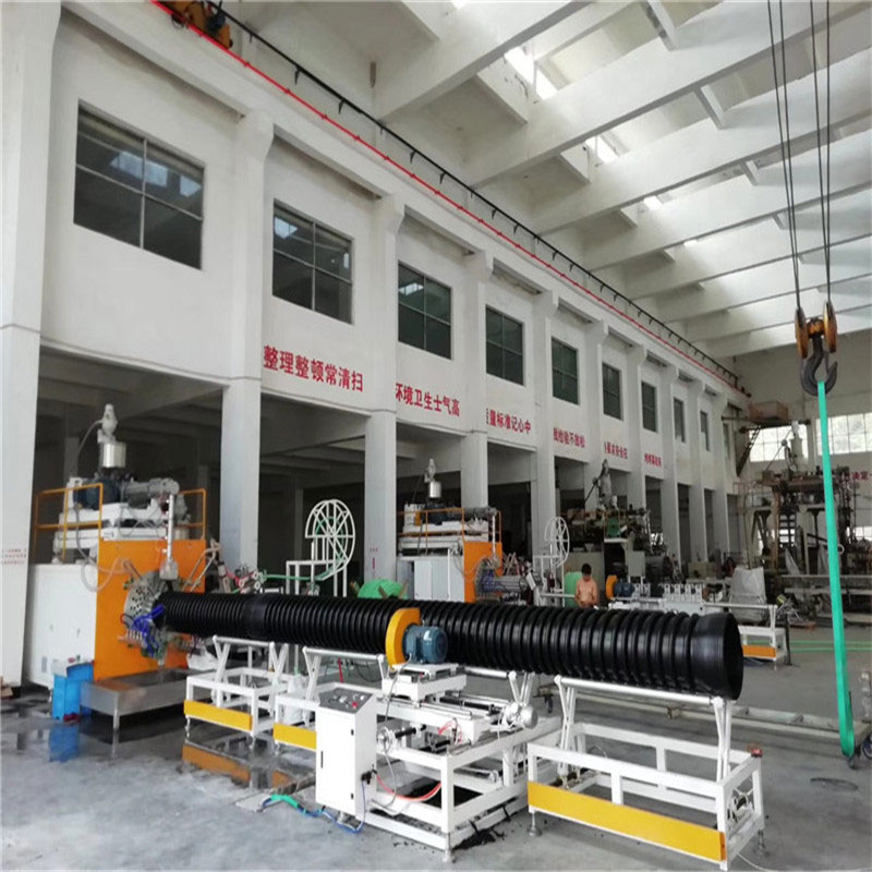 HDPE Large Diameter Continuation Carat Tube Production Line