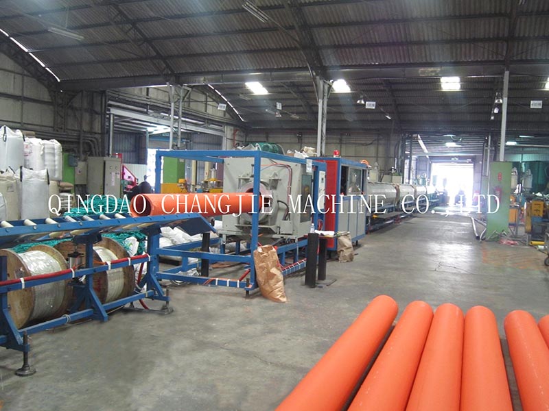 MPP Cable Protection Sleeve Pipe Production Line