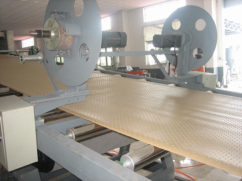 PE PVC SBS Waterproof Sheet Production Line