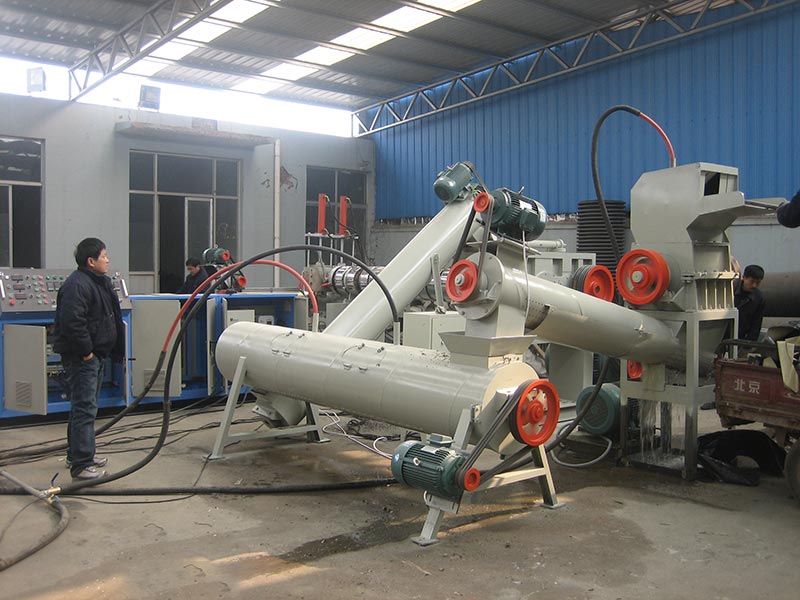 PP PE PS Double Stage Recycle Granulate Production Line