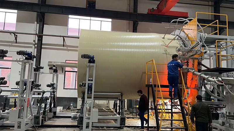 PPH Continuous Winding Storage Tank Equipment