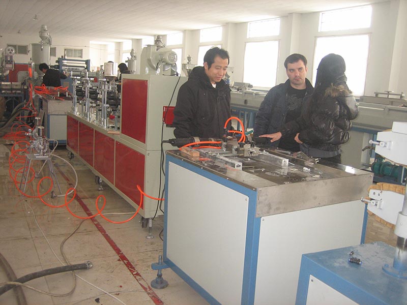 PVC Composite Co-extrusion Skirting Line