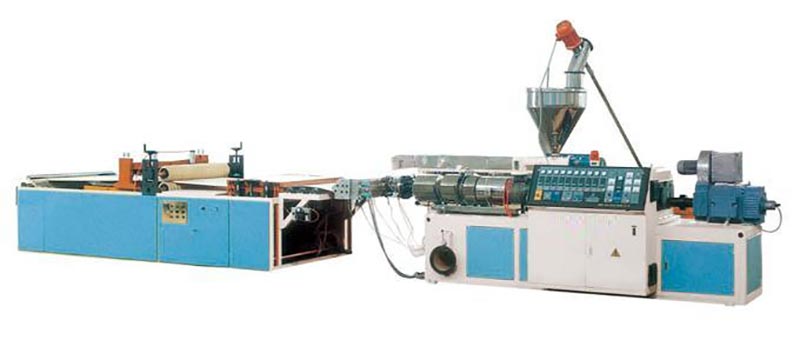 PVC Corrugated Sheet Production Line