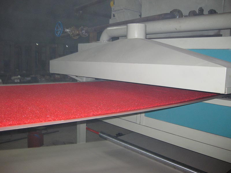 PVC Double Colors Carpet Extrusion Line