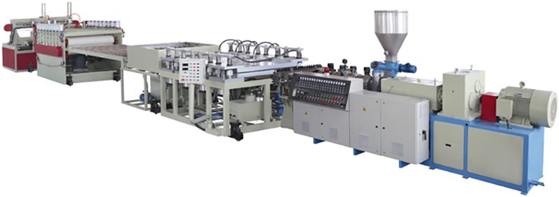 PVC Skinning Foaming Board Production Line