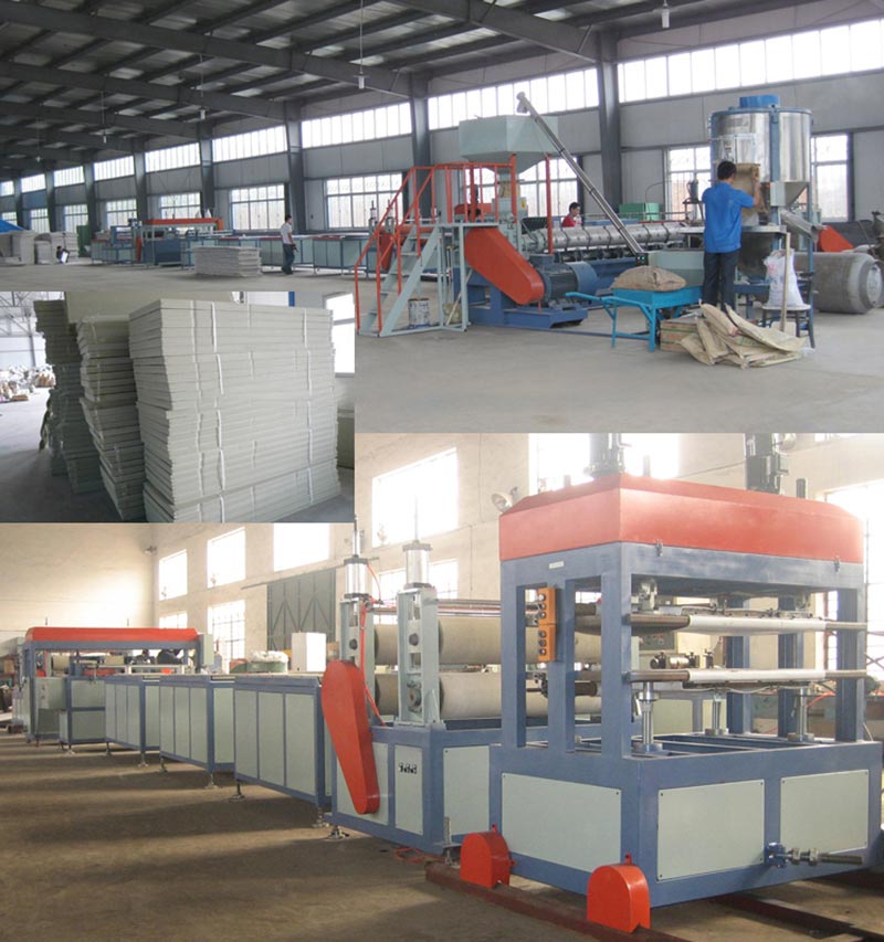 XPS Foamed Heat Preservation Board Extrusion Production Line