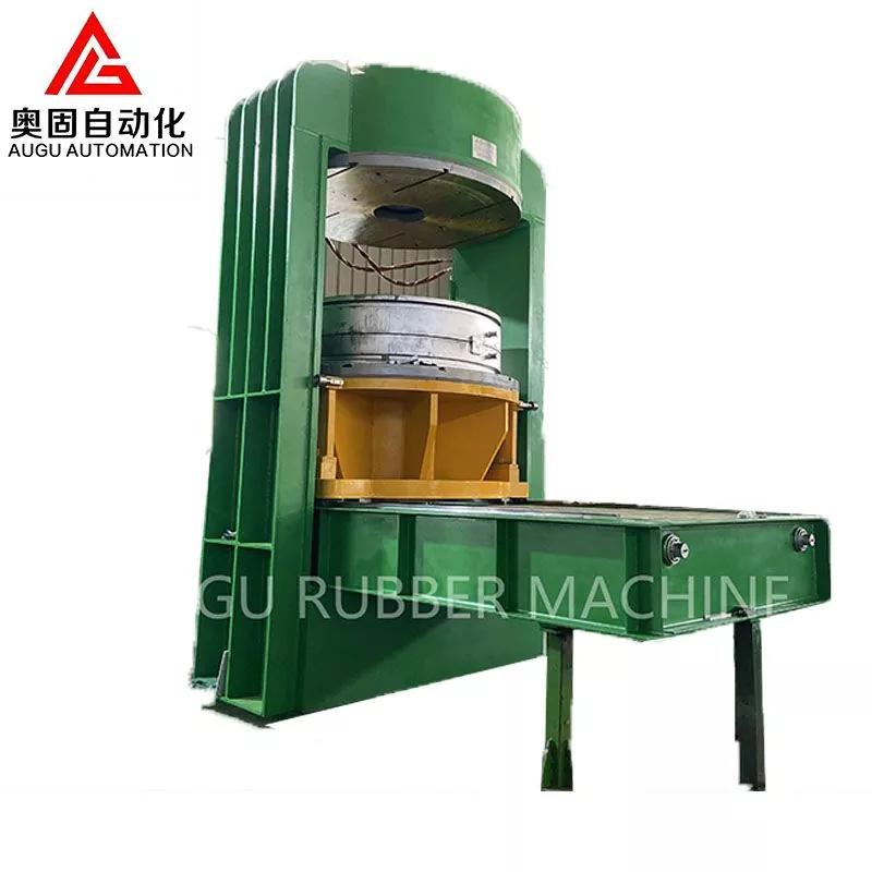 Solid Tire Bladder Curing Press Vulcanizing Machine