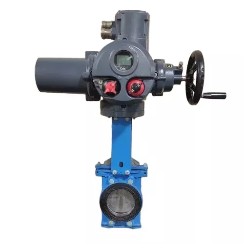 Electric Rising Stem Knife Gate Valves