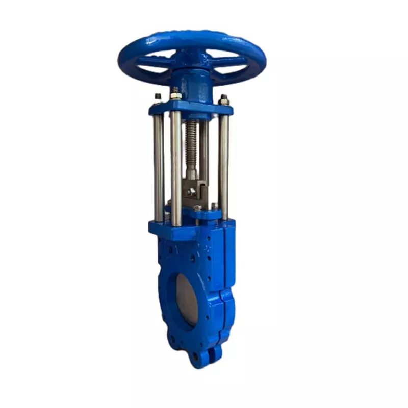 Cast Iron Non-Rising Stem Knife Edge Gate Valve