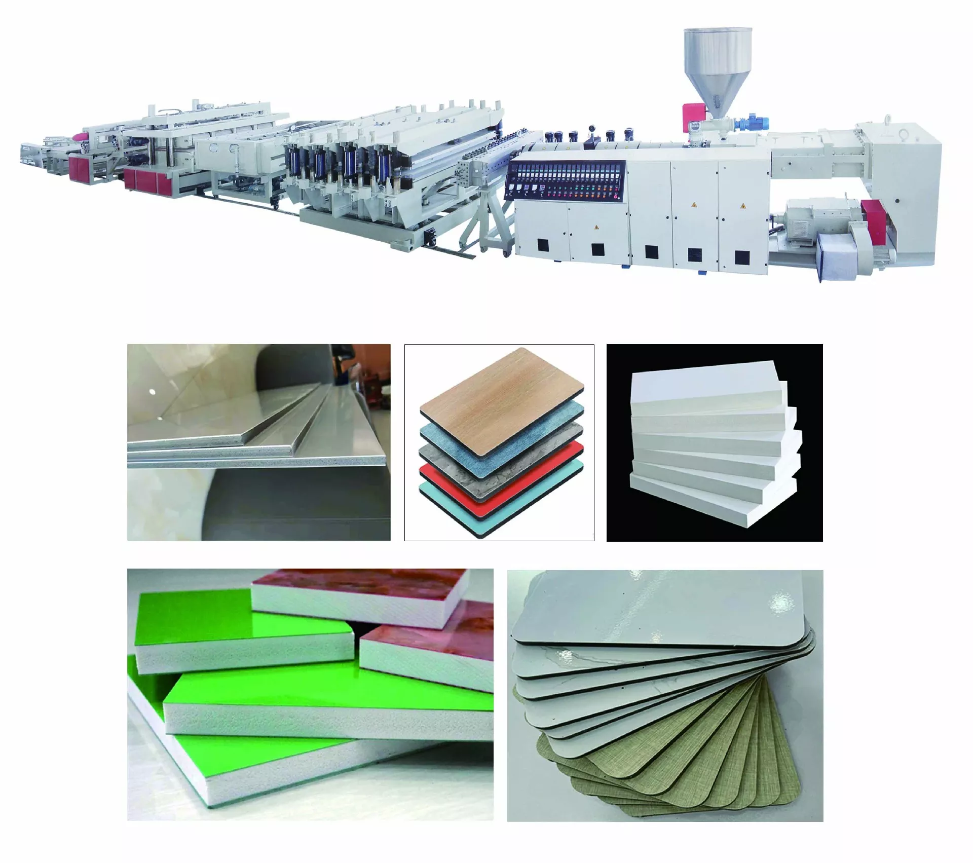 Brand New PVC Foam Board Machine