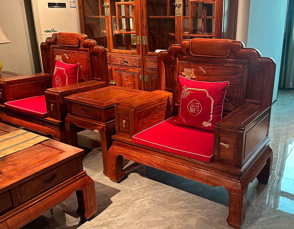 Chinese Wooden Sofa Set