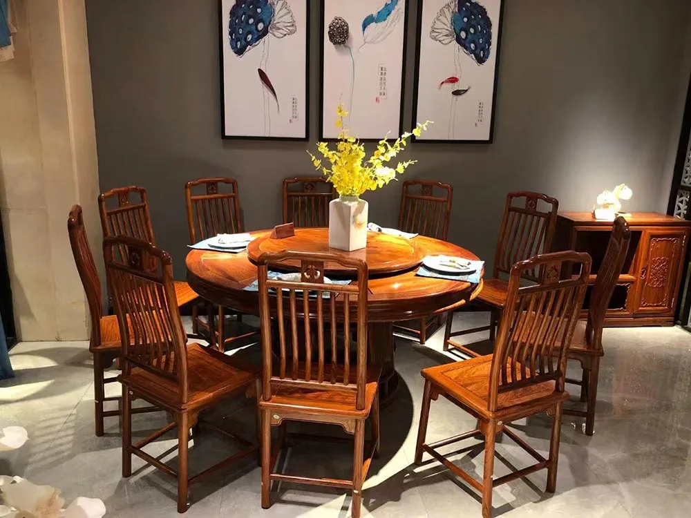 Classic Chinese Style Round Dining Table