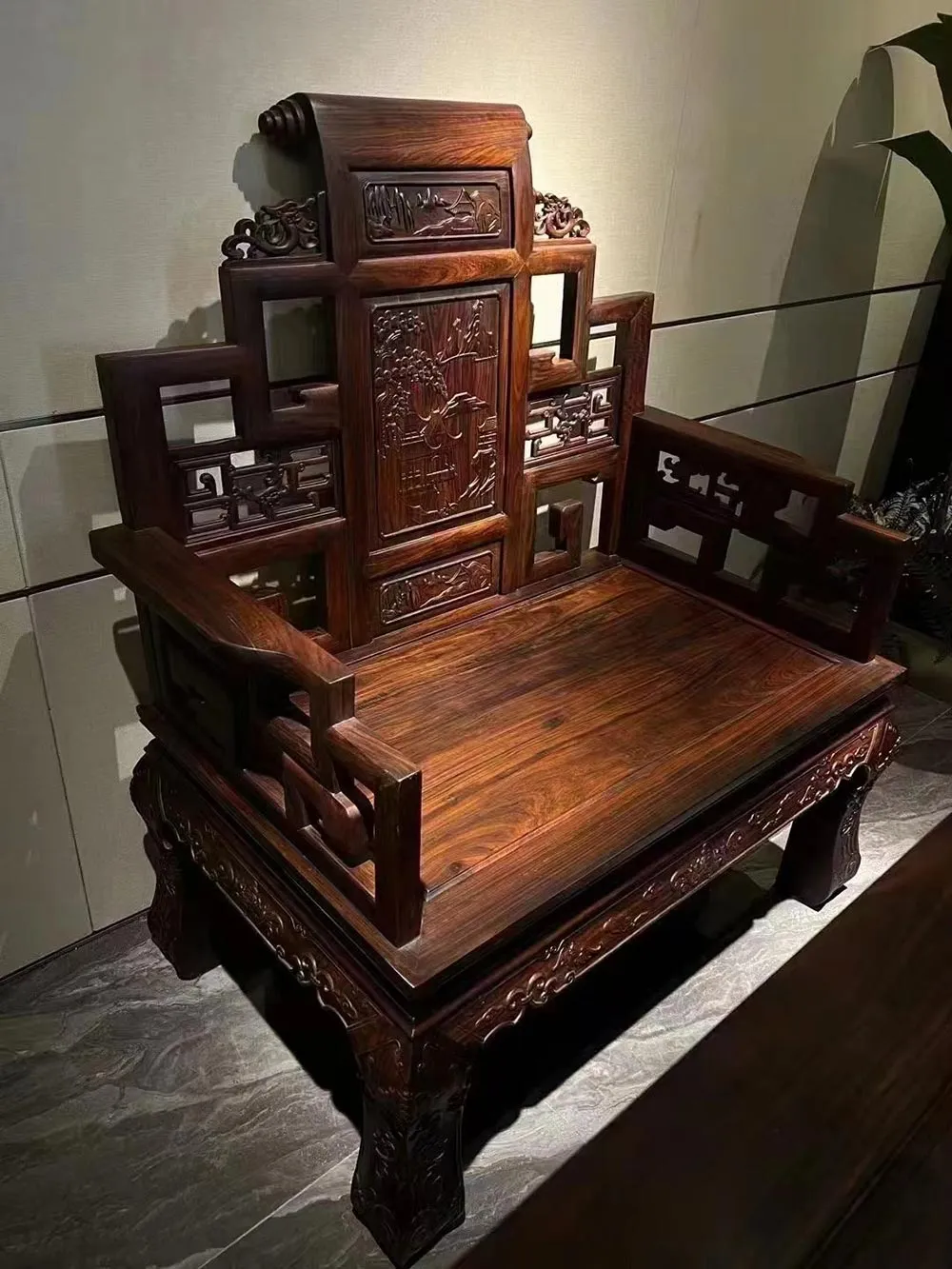 Chinese Classical Widened Office Chair