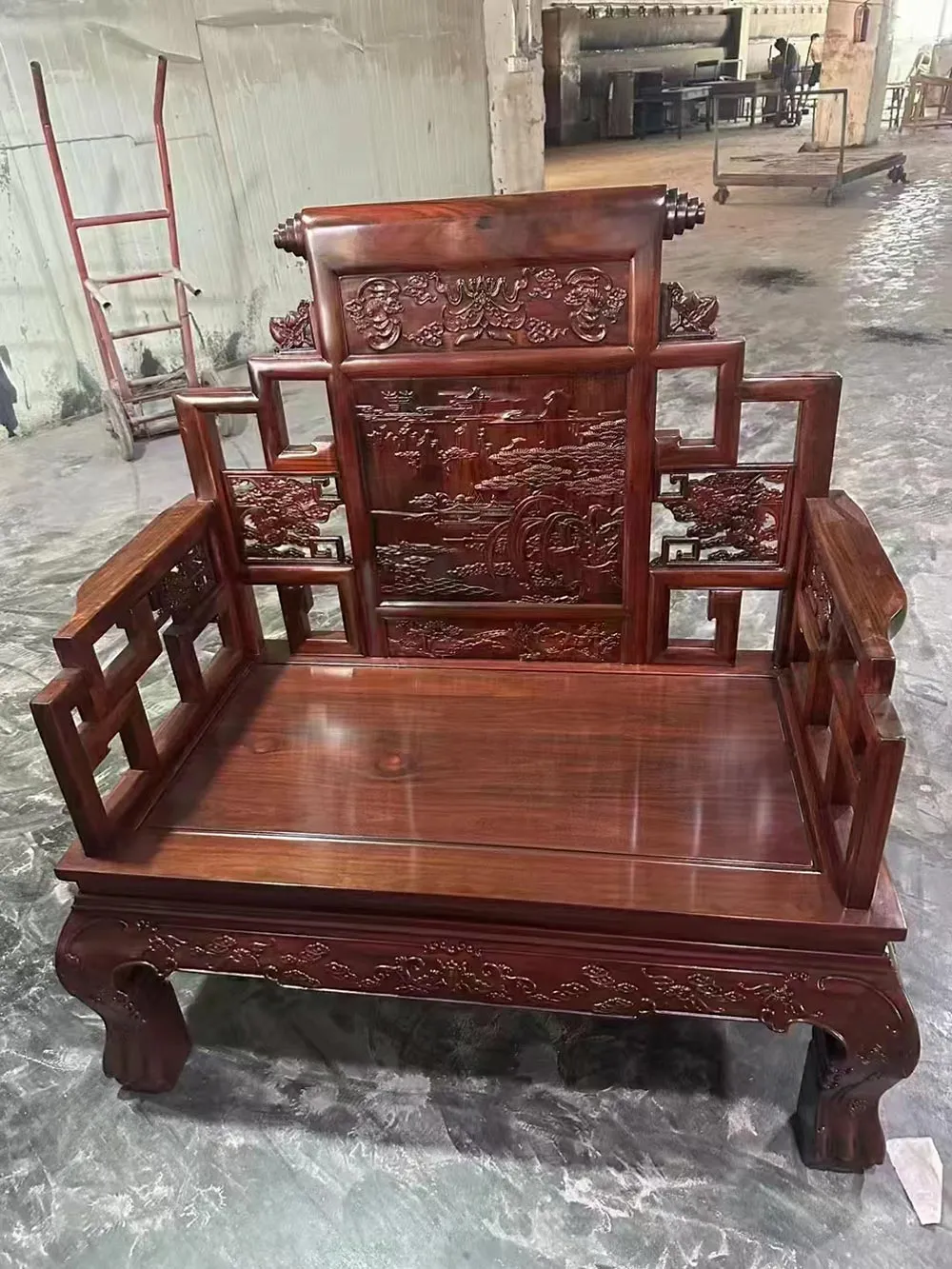 Chinese Classical Widened Office Chair