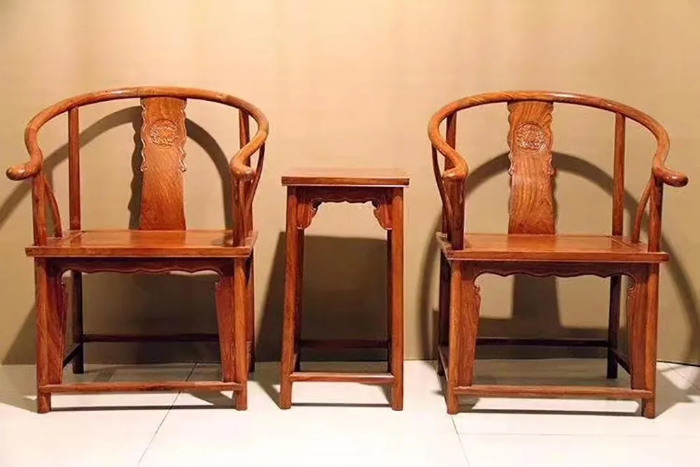 Solid Wood Chinese Retro Armchair