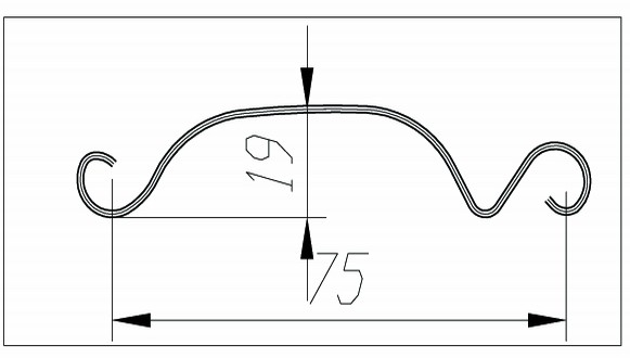 Rolling Shutter Patti Machine