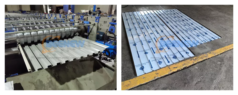 Steel Roofing Roll Forming Machine