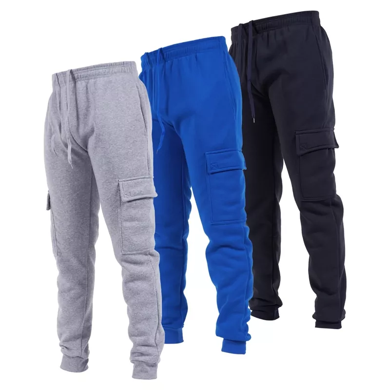 Fleece Cargo Pants