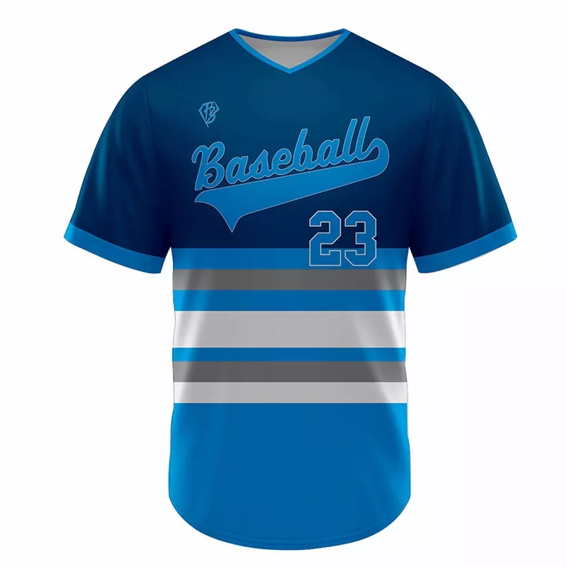 V-Neck Baseball Jersey