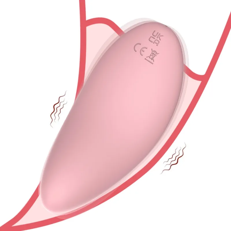 Liquid Silicone C-shaped Wearable Vibrator