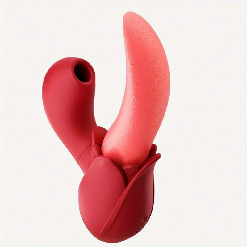 Nipple Clitoral Tongue Licker Vibrator