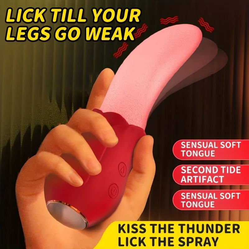 Real Licking Tongue Licker Vibrator