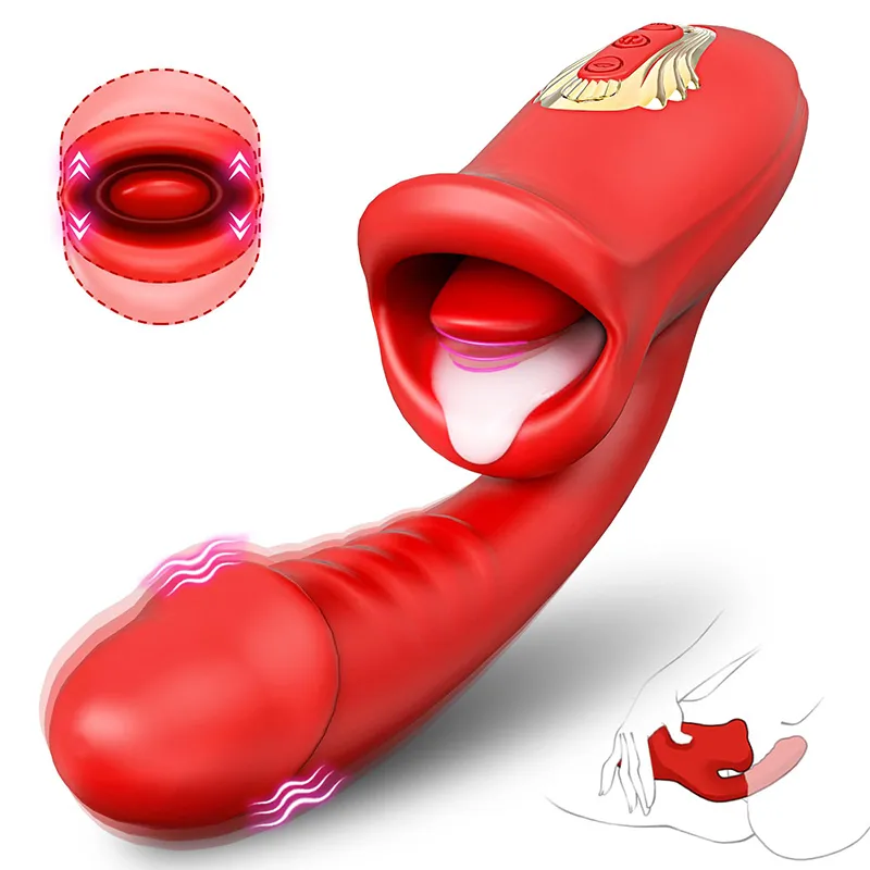 Rose Tongue Clitoral Vibrator