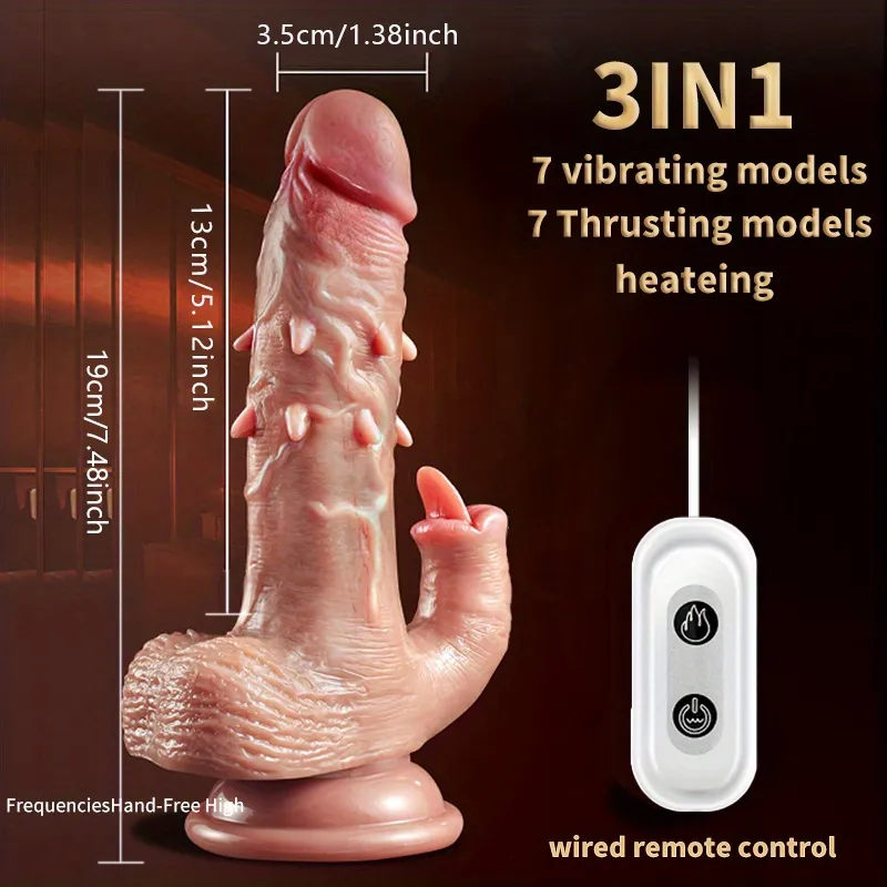 Simulation Realistic Dildo with Barbs