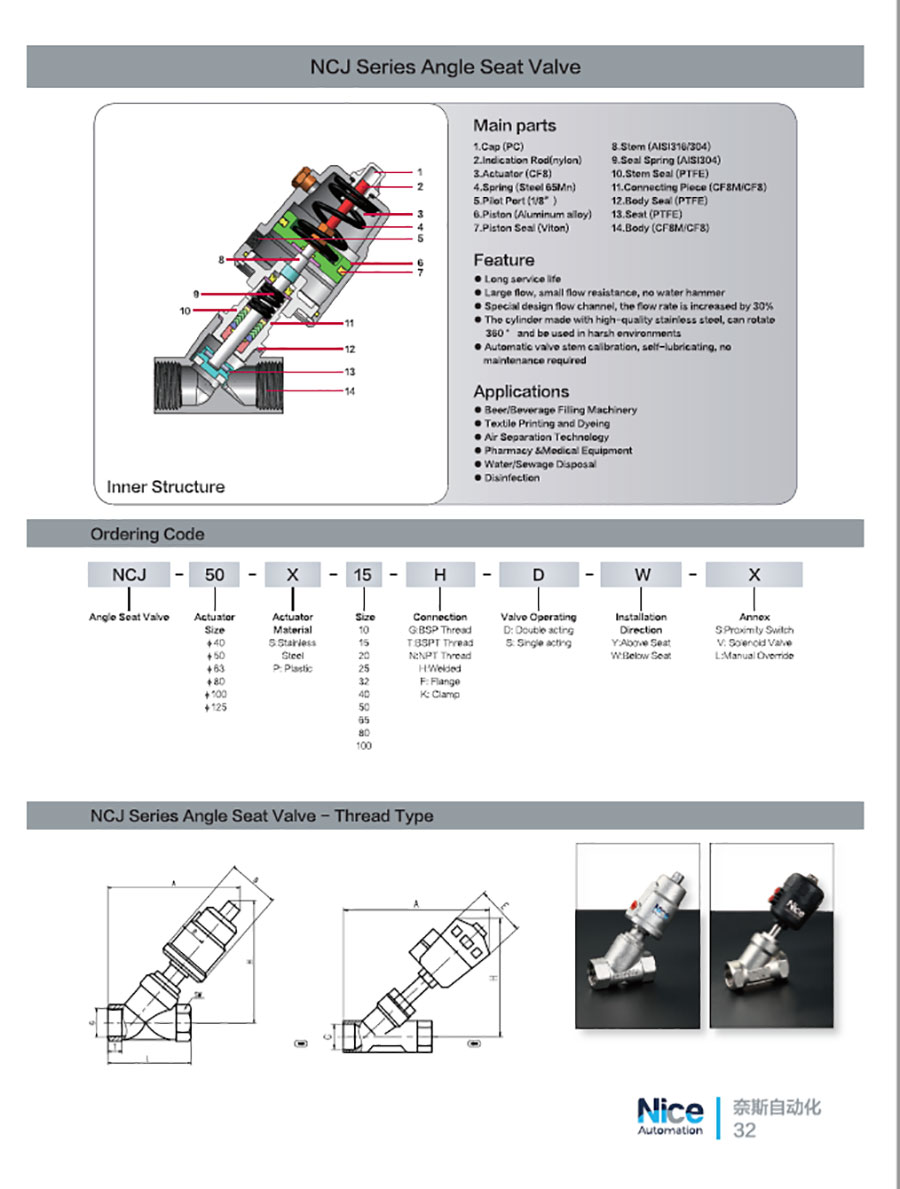 2w Series Water Solenoid Valves