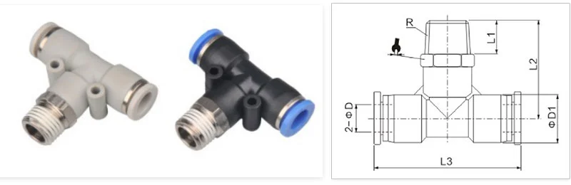 Pneumatic Air Metal Fitting