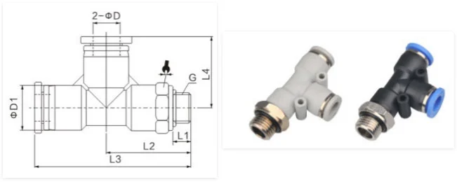 Pneumatic Push-in Fitting