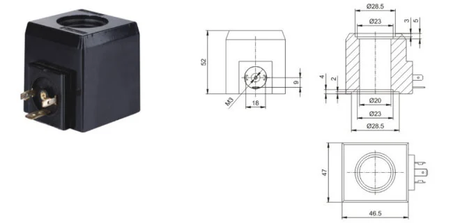 Hydraulic Solenoid Coil