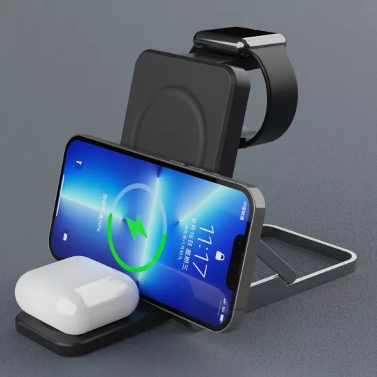 2024 3 in 1 Wireless Charger Station