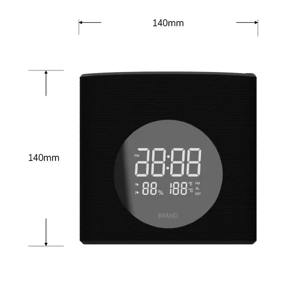 Digital Alarm Clock Radio